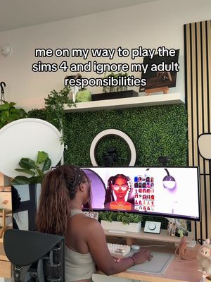 I rather play the sims because adulting is hard 😭 #sims4 #thesims #simstok #girlgamer  ea creator code: ‘ciarratonin’ 