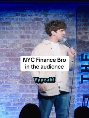 he’s not a good guy #comedy #standupcomedy #financebro #crowdwork #wallstreet  