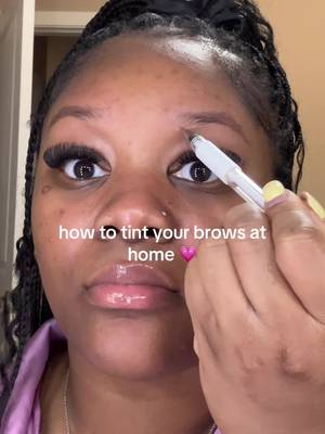 all products are from - @thepinkhaus 💗 you can visit in store and online!! I’m in love!!! I used shade dark brown!!  #eyebrowtint #chicagoeyebrows #eyebrowtutorial #eyebrows #fypシ゚viral 