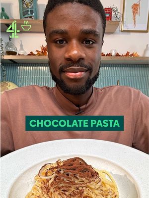 This isn’t @Justin’s first rodeo when it comes to trying different things with pasta and this time, it’s chocolate. Serves: 1 Total time: 10 mins Ingredients  200g spaghetti  1 tbsp butter  2 tbsp cocoa powder 2 tbsp sugar  Salt (for boiling water)    Method  1.  Bring a large pot of salted water to a boil 2.  Add the spaghetti and cook until tender according to the package instructions   3.  Drain of the water completely   4.  In the same pot, melt the butter and sugar then add the spaghetti back in. Toss well to coat evenly   5.  Transfer into a bowl and sprinkle generously with sifted cocoa powder #kakaóstészta #hungariancocoanoodles #chocolatepasta #halloweenrecipe #halloweenchocolate 