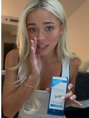 #ad #SecretDeoPartner Thanks to @Secret Deodorant and 3x the sweat protection, I can now cheer without worrying about the replay 😅