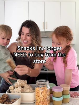 Snacks I no longer NEED to buy from the store 🙅‍♀️🍎🍫🧀🍚 Check my Amazon storefront for the cutest gold fish cracker cutters! I started making healthier versions of our favourite store-bought snacks using simple, wholesome ingredients and honestly, they taste even better! This week I made: 🍎 Applesauce 🍫 Chewy granola bars 🍚Rice krispie squares 🧀Gold fish crackers #HealthySnacksForKids #HomemadeSnacks #HealthyRecipes #PickyEaterTips #backtoschoolsnacks