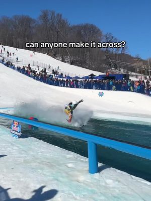 skim or swim?! 💦 #RedBullSlopeSoakers #Skiing #Snowboarding #RedBull #GivesYouWiiings