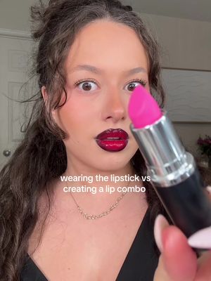 forever obsessed with a good hot pink lip 👄 #lipcombo #lipcombotutorial #lipstick #pinklipcombo #wearingthelipstickvslipcombo @maccosmetics @makeupforever @rimmellondon @Rare Beauty 