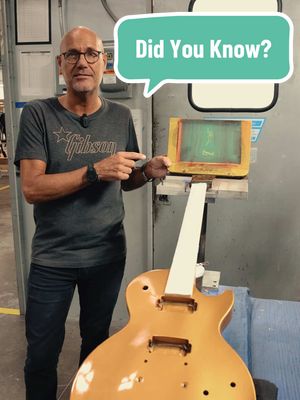 We’re back with another fun fact from our Master Luthier Jim DeCola!    This month—Did you know that every piece of artwork on our iconic headstocks is applied using a process that has deep roots in music throughout history?    Got a favorite Gibson headstock? Tell us in the comments!    Stay tuned for more. #Gibson50