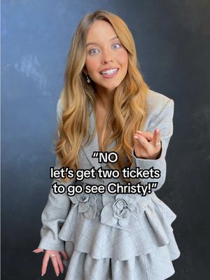you already know what to do ✌️ two tickets. one unforgettable story. 🎟️ #ChristyMovie only in theaters november 7.