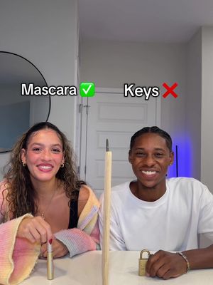 Lying Challenge 👀😂 #desandnaz #couples #relationshipgoals #fyp 
