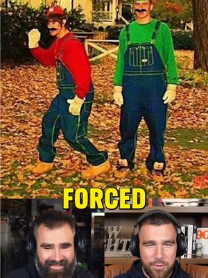 Come for the adorable Kelce childhood Halloween costumes … stay for Travis’ INCREDIBLE Luigi impression @Audible 