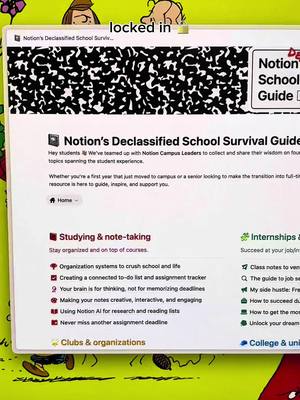 students, this ones for you: ntn.so/school-survival-guide 📓