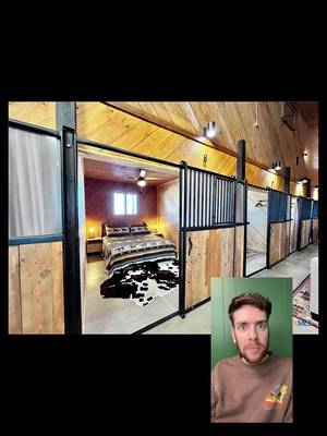 Used to be a horse stable, now its making me unstable. 🐎#zillow #realestate #interiordesign #renovation 