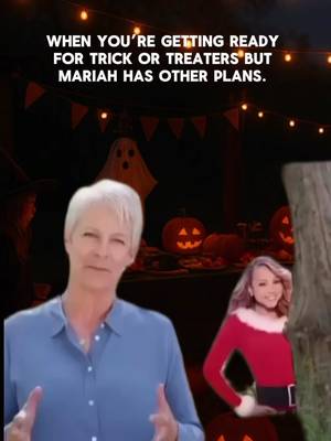 We all know when Mariah says it’s time, IT’S TIIIIMMMMMEEEEE.  #halloween # #funnyvideo #humor  #mariahcareychristmas #christmascountdown 