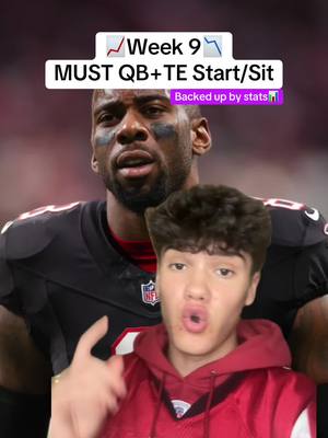 Week 9 QB/TE Start and Sits for Fantasy Football🏈🏆 #fantasyfootball #fantasyfootballadvice #fantasyfootballtips #nflfootball 