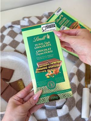 LINDT DUBAI STYLE CHOCOLATE IS FINALLY HERE IN CANADA 😮 Can’t believe I was able to get my hands on these – the craving’s officially satisfied. Get yours now at Lindt.ca, Lindt Chocolate Shops and major retailers across Canada... before it’s gone! - @lindtcanada #LindtDubaiStyle #ad #dubaichocolate #chocolatelover #dubaichocolates  