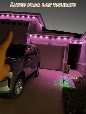 Luces led decorativas Rgb eave smart lights #ledlights #holidayslights #rgblights #Outdoors #outdoorlighting 
