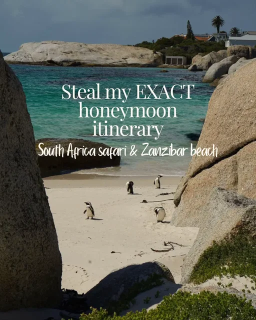 After months of research & being indecisive this is what we ended up with for our honeymoon itinerary!  Here’s some of the things we considered during planning…  👉Ultimately, we decided on a South Africa safari because it offered best value for money on lodge accommodation and Big 5 viewing (we also looked at Kenya, Tanzania, Zambia & Botswana) 👉 If we were going on safari to South Africa, Cape Town had to be in the itinerary. We knew our time would be short/rushed here and we could have spent the whole 2 weeks exploring South Africa but we’ll save that for another trip… 👉We chose Zanzibar over beach destinations like Mauritius & Seychelles because it has more boutique, low-rise luxury hotel options, we wanted somewhere with crystal clear water & powdery white sand beaches and it has so much to offer culture wise (not that the others don’t!). Seychelles is also super £££! What do you think did we make the right choice?! • • • Honeymoon itinerary | South Africa safari | best places to go on honeymoon | Zanzibar itinerary | things to do in Cape Town | things to do in Zanzibar | Bucketlist holiday #fyppp #visitcapetown #honeymoon #southafricasafari #zanzibar 