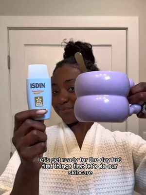 AD | I’ve learned it’s so important to protect our skin year-round — not just in the summer. I’ve been loving the @isdinusa Fusion Water Magic SPF — it gives my skin 12-hour hydration and 360° protection from the sun and other factors like pollution and blue light, without leaving any residue. It melts right in under makeup and gives me that healthy, hydrated glow all day.🤍 You can grab it during the Sephora Savings Event from 10/31–11/10 at @sephora @isdinusa #ISDINPartner