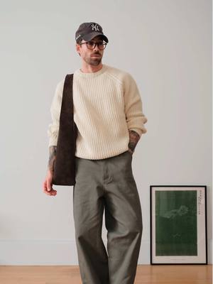 Stying barrel trousers form @asos new Collective range.  Focusing on timeless staples, heavyweight products & refined colour palettes