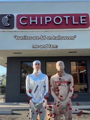 how we're pulling up to Boorito 👻 get $6 burritos TODAY after 3pm 10/31 3pm-close only. Limit 1/guest. Terms: www.chipotle.com/boorito