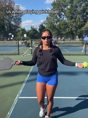 All the good convos happen during pickleball!! #fyp #viral #pickleball #kardashians #blucore 