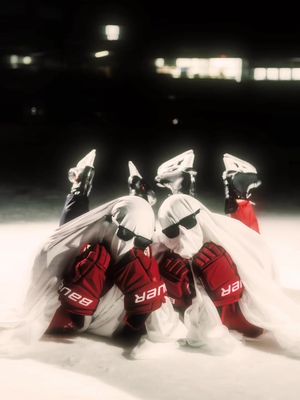 Happy Halloween! 👻 #soogreyhounds #ohl #hockey #ghosttrend #halloween 