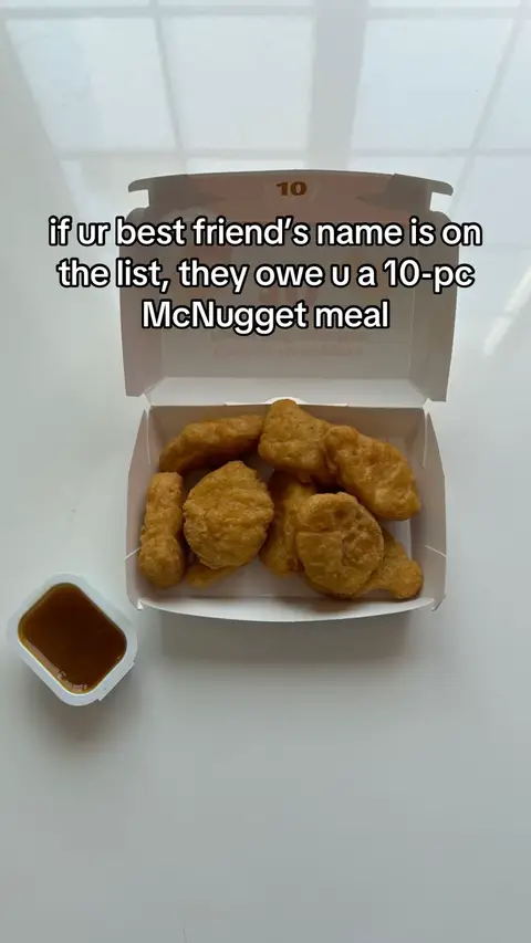 who did we miss??? #McDonalds #McDonaldsCanada #Fyp #Trend 