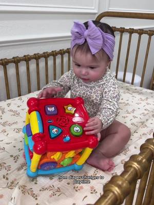 #Ad The diaper that does it all 💛 up to 100% leak-proof fit, and ready for all of baby’s moves from playtime to naptime @Huggies® #HuggiesPartner