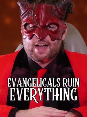 Evangelical Christians? Yeah not my favs 💔 Full vid on Extra Tugg now, link in bio #hauntedhouse #halloween #satan 