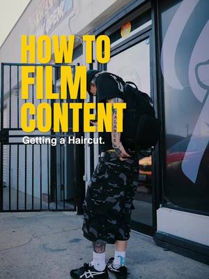 How to film a haircut‼️