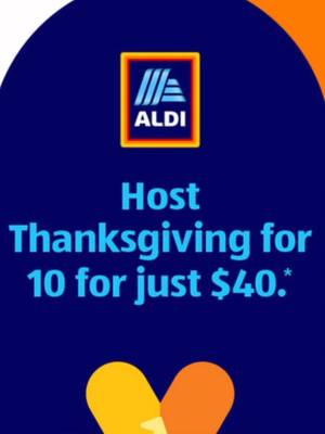🗣$40 Thanksgiving Meal - Feeds 10 😱 With all thats happening in our nation, thank you @ALDI USA for this deal! Not sure if you’ve heard, but Aldi's $40 Thanksgiving meal for 10 includes a 14-pound turkey and nine side dishes. Shoppers can head to their local store to get the items, order online for curbside pickup, or select delivery. Aldi operates over 2,400 stores across 38 states and this deal can be found at all of them! After adding all these items to our cart, it all rung up at $39.65 before tax! 🚗💨 Enough said, your turn to get 🅃🅁🄰🄿🄿🄴🄳! PROTIPS: 🚨 Look for the RED labels on the products as you shop ⛔️ The deal includes a TURKEY! 📌 There is 21 total products and ingredients in the deal ➡️ Google “$40 Thanksgiving Meal at Aldi” ••••••••••••••• 📍ALDI ⭐️ 5 out of 5 ••••••••••••••• #explorepage✨ #explore #thanksgiving #aldi #fyp 