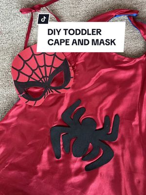 #DisneyPartner With the dressing up phase just around the corner, I came up with an easy, beginner friendly costume that was gonna be easy for both him and me. He’s been hooked on Marvel’s Spidey and Iron Man: Avengers Team-Up! Special on #DisneyJr so I wanted to surprise him with a Spidey themed cape and mask. I can’t believe he wore it all day long — it was the cutest thing!
‌ Watch Marvel's Spidey and Iron Man: Avengers Team-Up! Special and all your faves on @Disney Jr. and @Disney+ 