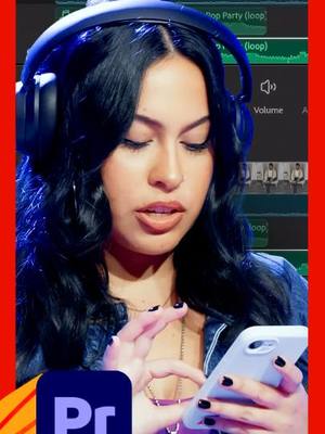 POV: You're watching @kayli sandoval compete in The Great Big Giant MAX Creator Challenge. Does her sound design in #Premiere on iPhone impress the #AdobeMAX judges? Find out in Episode 1, linked in bio. #videoediting