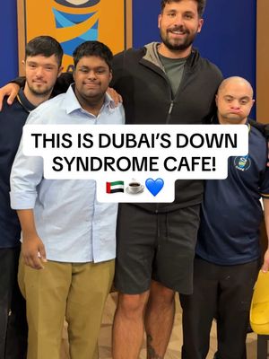 🇦🇪 This might be Dubai’s most wholesome and unique café! Welcome to Café 21, located in the Al Ghurair Centre in Deira. This place is fantastic, giving opportunities to people who would usually have a hard time finding work, teaching them skills, and incorporating them into society. All the workers are super friendly and kind and love to hang out and speak to you. If you’re in Dubai and you have some time to kill, fancy a good coffee, and want to skip the touristy, expensive spots, then definitely come to Café 21. I can’t recommend it enough. You will definitely leave smiling 💙 #travel #dubai #dubai🇦🇪 #cafe #downsyndrome 