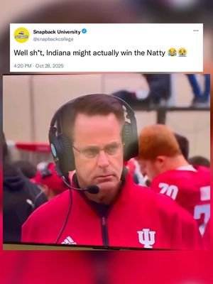 Curt Cignetti is hilarious 😂🔥 #cfb #college #football #collegefootball #indiana #curtcignetti #funny #fyp #explore