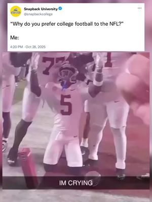 There’s just nothing like College Football 😂🔥 #cfb #college #football #collegefootball #sec #auburn #lsu #bama #funny #fyp #explore