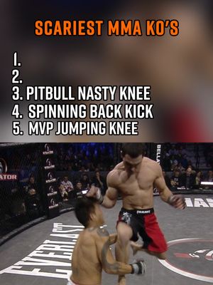 The scariest KO's in MMA history. #halloween #Bellator #PFL #mma #knockout #ko