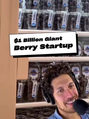 Revenue = $450M Valuation = $1B Fundraised = $150M … for giant blueberries #raydalio #fruitist #jumboblueberries 