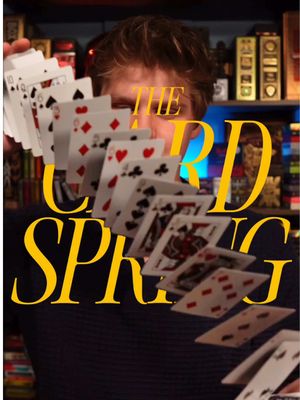 How to do the card spring from NowYouSeeMe! Cardistry Tutorial @Now You See Me #cardistry #tutorial #cards #thedudewithcards #foryou 