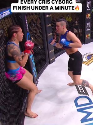 Sit back and enjoy the show every time MMA legend Cris Cyborg steps into a cage 🇧🇷😤 Cyborg returns on Saturday, December 13th as she faces Sara Collins as the PFL Women's Featherweight World Title is on the line! #PFLLyon | Sat Dec 13th | LDLC Arena, Lyon 🎟️ ON SALE NOW! pfl.info/lyon #pflmma #mma #combatsports