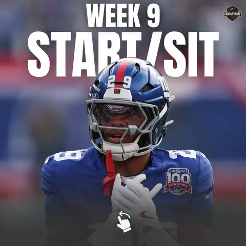 🎃 Happy Halloween! Here are my top start/sit candidates for week 9!  #fantasyfootball #fyp #FantasyFootballTips #nfl #football 