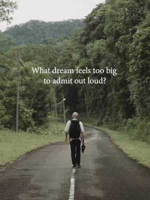 What dream feels too big to admit out loud?  The ones we barely whisper to ourselves. The ones that scare us, excite us, and make our hearts race. Today, let’s stop holding back. Share the dream you’ve been too afraid to say. No judgment. No limits. Just possibility. Your next adventure might be waiting on the other side of admitting it.
