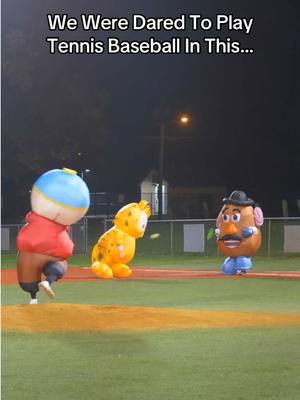 Halloween edition tennis baseball🤣