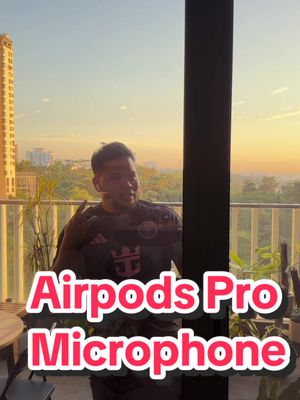 Did you know you can use your AirPods Pro as a wireless mic for your iPhone camera? #iphonetips 