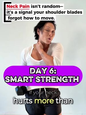 After 40, we don’t just lose strength… we lose coordination. When estrogen dips, collagen and shoulder stability can go with it — that’s why “tightness” creeps up your neck, while power leaks from your mid-back. The fix isn’t more pressing or stretching — it’s teaching your shoulder blades to glide again. That glide is what re-awakens your serratus (your under-the-bra-strap superhero muscle) and reconnects your upper body to your core. 🎯 Try this: Offset Scapular Push-Pull — one hand on a block, one on the floor. Inhale: let your chest melt, blades come together. Exhale: press and pull in opposition. Do 5 slow reps each side — feel that rhythm come back online. Then pair it with an Underswitch or Crab Reach to train rotation and restore that smooth, stable power your shoulders crave. 💪 Rebuild the connection. Reclaim the coordination. Your neck will thank you — your posture will, too. ✨ Train smarter inside VenusFit — first week free + 10% off your first month with code 👉 VFITFALL. #VenusFit #SmarterStrength #40PlusFitness #MobilityTraining #ShoulderHealth