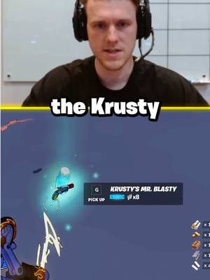 Krusty’s mythic balloon pistol is insane! 👀🤯 #fyp #foryou #lachlan #fortnite #fortniteclips 