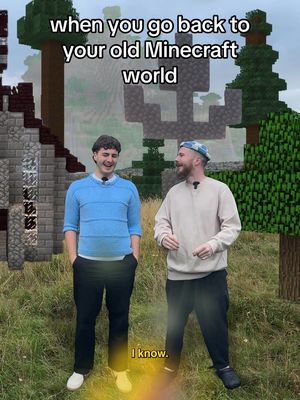 I forgot about this world… 😂🔥 #comedy #videogames #Minecraft #nostalgia 