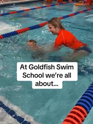 Confidence grows here. 💪 Swim lessons at Goldfish help kids feel safe, strong, and ready to take on the water, one splash and lesson at a time.  #GoldfishSwimSchool  #WaterSafetyForKids #DrowningPreventionForChildren #SwimmingTipsForChildren