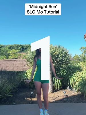 Midnight Sun slo mo tutorial @Zara Larsson #stepbysteptutorial #zaralarsson #midnightsun #slomotutorial #trendingdance 