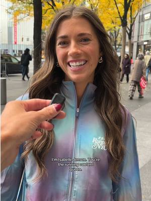 BRB running to catch all of @Isabelle Jensen’s running hacks #lululemon 