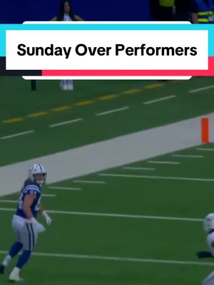 Five players who are set to OVER PERFORM in Week 9 😈😈 #nfl #football #fantasyfootball #sports #fyp 