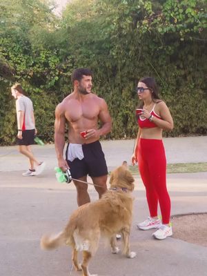Meet Justin : entrepreneur energy, gym committed , and Sophie-approved 🐕 . Say hi 👀 @justin.s5656